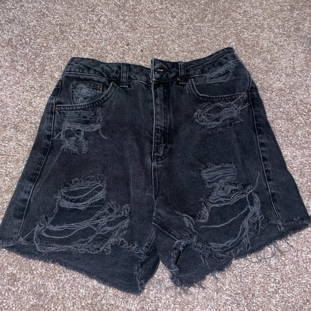 Top shop jean shorts